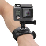 PULUZ 3-in-1 手首・腕・脚ストラップ 360度回転マウント GoPro、Insta360、DJIおよびその他のアクションカメラ対応, 腕・脚ストラップ
