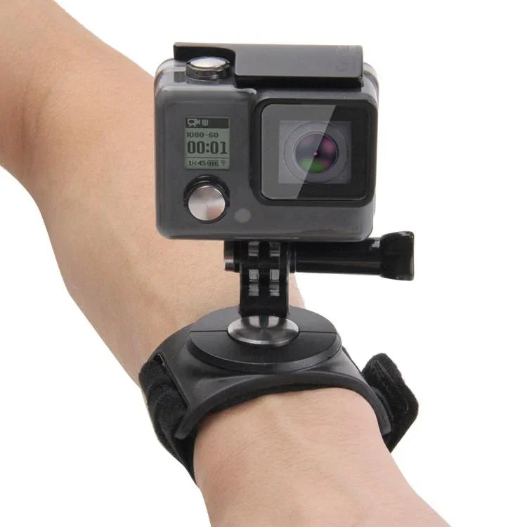 PULUZ 3-in-1 手首・腕・脚ストラップ 360度回転マウント GoPro、Insta360、DJIおよびその他のアクションカメラ対応, 腕・脚ストラップ