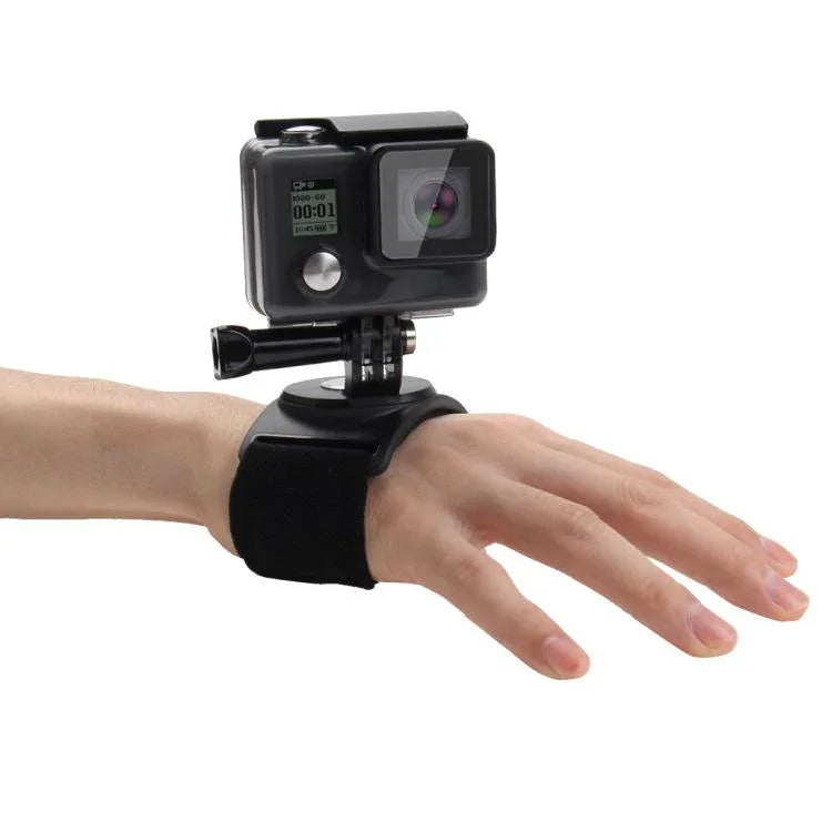 PULUZ 3-in-1 手首・腕・脚ストラップ 360度回転マウント GoPro、Insta360、DJIおよびその他のアクションカメラ対応, 腕・脚ストラップ