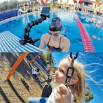 PULUZ アクションスポーツカメラ用 ジョーズフレックスクランプマウント GoPro、Insta360、DJIおよびその他アクションカメラ用、ジョーズマウント
