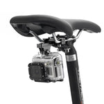 PULUZ アルミ合金バイクシートクッションマウント GoPro、Insta360、DJIおよびその他のアクションカメラ用 シートマウント