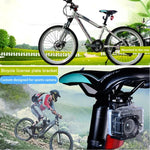PULUZ アルミ合金バイクシートクッションマウント GoPro、Insta360、DJIおよびその他のアクションカメラ用 シートマウント