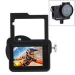 PULUZ ハウジングシェル CNCアルミ合金保護ケージ 保険フレーム＆52mm UVレンズ付き GoPro HERO(2018) /7 ブラック /6 /5用、HERO6 /5プルフレーム用、HERO5プルフレーム用