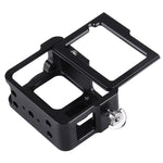 PULUZ ハウジングシェル CNCアルミ合金保護ケージ 保険フレーム＆52mm UVレンズ付き GoPro HERO(2018) /7 ブラック /6 /5用、HERO6 /5プルフレーム用、HERO5プルフレーム用