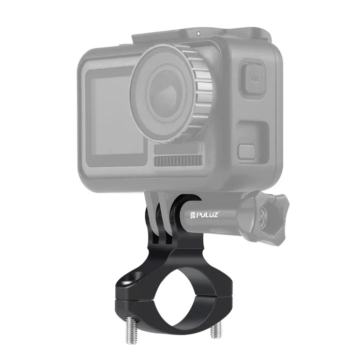 PULUZ バイクハンドルバーアダプター アルミマウント GoPro、Insta360、DJIおよびその他のアクションカメラ用 アルミマウント