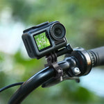 PULUZ バイクハンドルバーアダプター アルミマウント GoPro、Insta360、DJIおよびその他のアクションカメラ用 アルミマウント