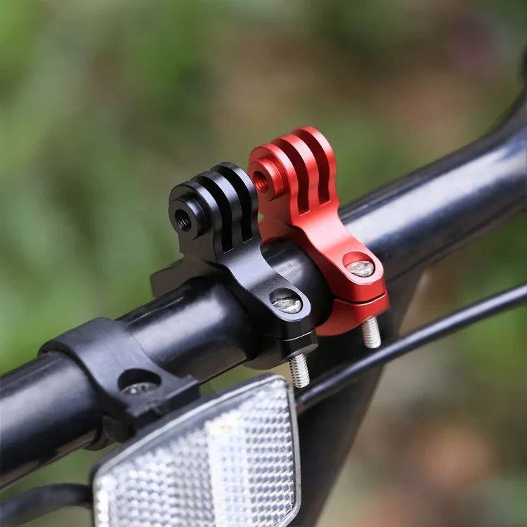 PULUZ バイクハンドルバーアダプター アルミマウント GoPro、Insta360、DJIおよびその他のアクションカメラ用 アルミマウント