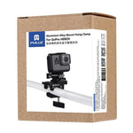 PULUZ アルミ合金マウント ユニバーサル固定クランプ GoPro、Insta360、DJIおよびその他のアクションカメラ用 固定クランプマウント