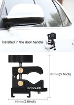PULUZ アルミ合金マウント ユニバーサル固定クランプ GoPro、Insta360、DJIおよびその他のアクションカメラ用 固定クランプマウント