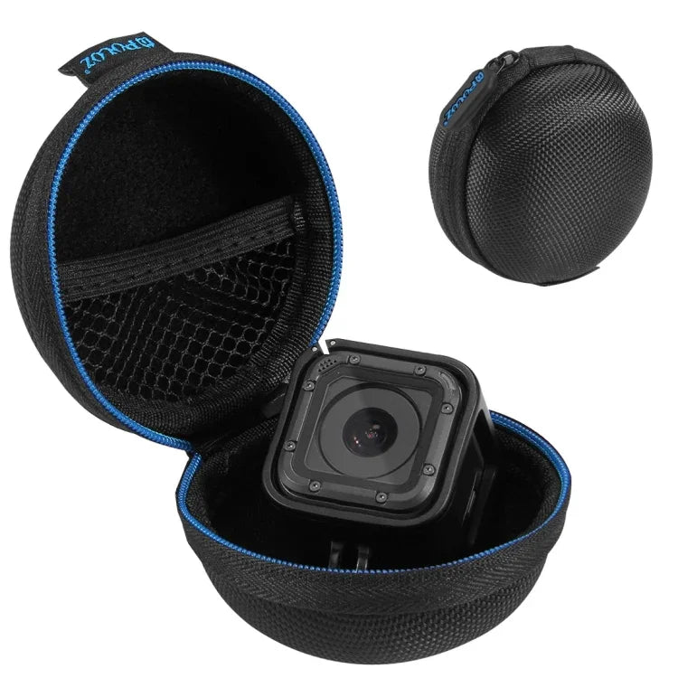 PULUZ 超ミニ収納ケース GoPro HERO5 Session /4 Session / Session用、カラビナ付き収納ボックス