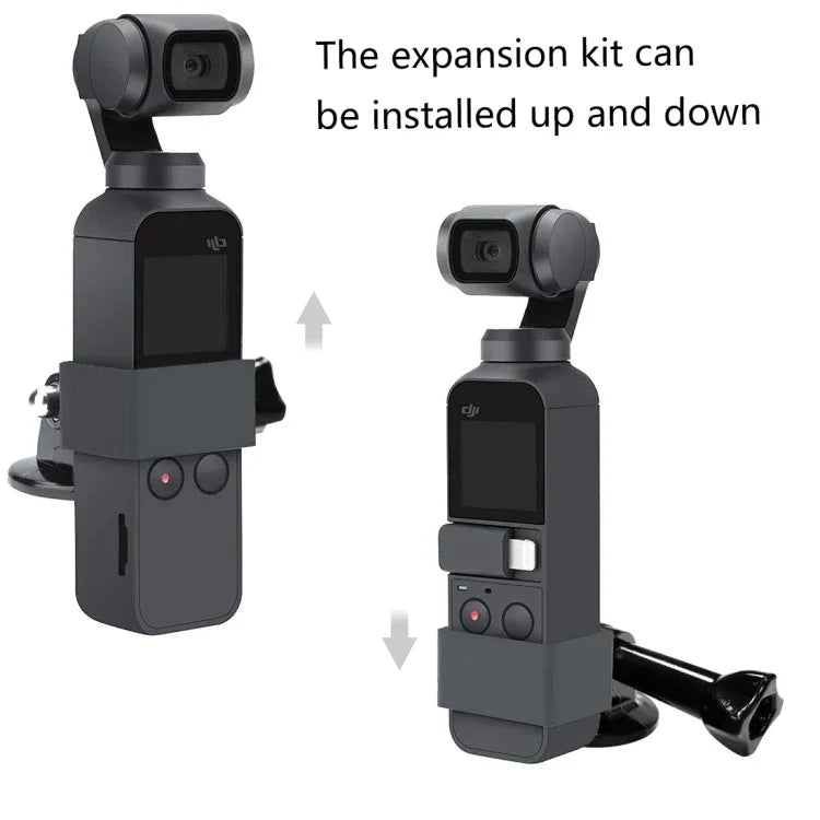 PULUZ 拡張ブラケットフレーム アダプター＆ネジ付き DJI OSMO Pocket / Pocket 2用