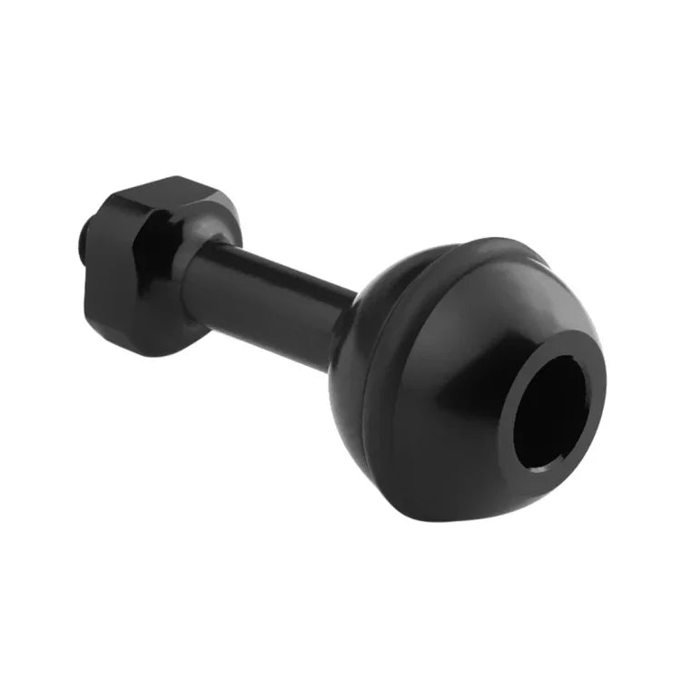 PULUZ 1/4インチネジ アルミボールアダプターマウント GoPro、Insta360、DJIおよびその他のアクションカメラ用、直径：2.5cm、1/4インチネジ（ブラック）、1/4インチネジ（ブルー）