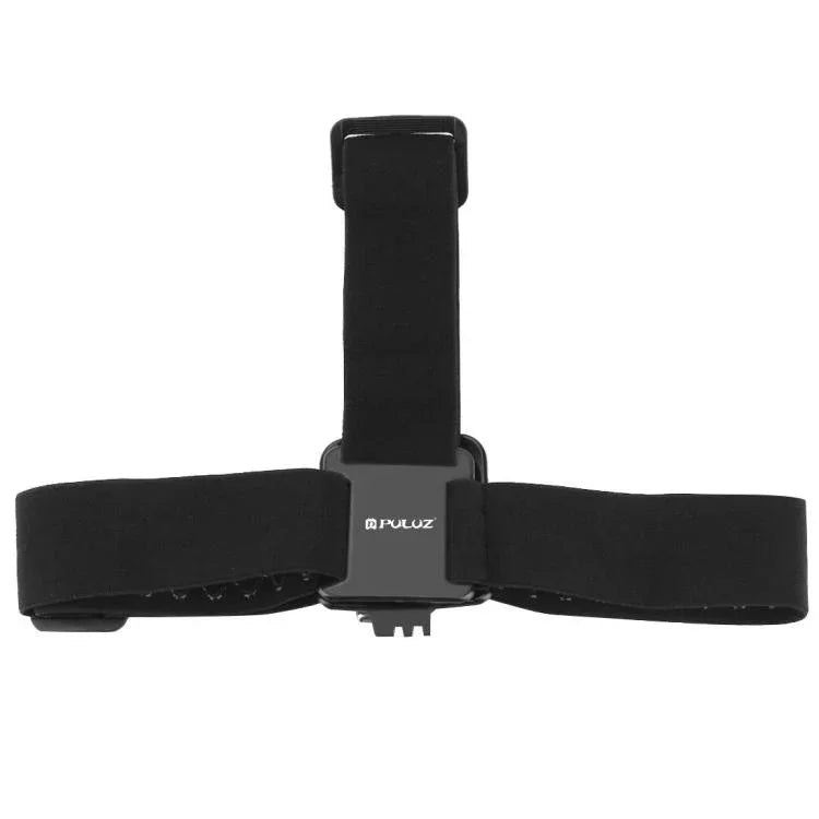 PULUZ 弾性マウントベルト 調節可能ヘッドストラップ GoPro、Insta360 ONE R、DJI Osmo Actionおよびその他のアクションカメラ用、ヘッドストラップ