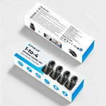 PULUZ 4送信機 + 1受信機ワイヤレスラベリアマイク、Type-C 4送信機 + 1受信機