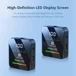 PULUZ 4送信機 + 1受信機ワイヤレスラベリアマイク、Type-C 4送信機 + 1受信機