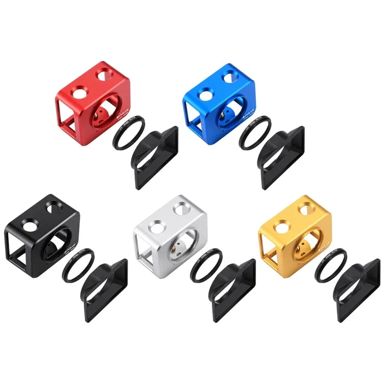 PULUZ for Sony RX0 Aluminum Alloy Protective Cage + 37mm UV Filter Lens + Lens Sunshade with Screws and Screwdrivers, Cage Black, Cage Gold, Cage Blue, Cage Red, Cage Silver