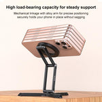 MagSafe Desktop Live Streaming Magnetic Foldable Phone Holder Bracket, Live Streaming Bracket