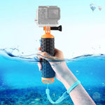 PULUZ 浮きハンドルハンドグリップ 浮力ロッド ストラップ付き GoPro HERO10 Black / HERO9 Black / HERO8 Black / HERO7 /6 /5 /5 Session /4 Session /4 /3+ /3 /2 /1、Xiaoyiおよびその他のアクションカメラ用 浮くハンドグリップ
