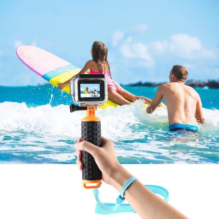 PULUZ 浮きハンドルハンドグリップ 浮力ロッド ストラップ付き GoPro HERO10 Black / HERO9 Black / HERO8 Black / HERO7 /6 /5 /5 Session /4 Session /4 /3+ /3 /2 /1、Xiaoyiおよびその他のアクションカメラ用 浮くハンドグリップ