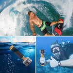 PULUZ 浮きハンドルハンドグリップ 浮力ロッド ストラップ付き GoPro HERO10 Black / HERO9 Black / HERO8 Black / HERO7 /6 /5 /5 Session /4 Session /4 /3+ /3 /2 /1、Xiaoyiおよびその他のアクションカメラ用 浮くハンドグリップ