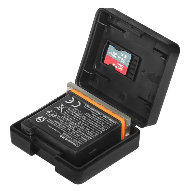 PULUZ ハードプラスチックバッテリー収納ボックス DJI Osmo Action 6 / 5 Pro / Action 4 / GoPro HERO13 Black /12 Black /11 Black /10 Black /9 Black AHDBT-901 Enduroバッテリー用、AHDBT-901