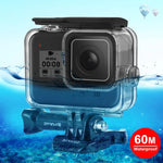 PULUZ 60m水深対応ダイビングケース 防水カメラハウジング GoPro HERO8 Black用、GoPro HERO8 Black用