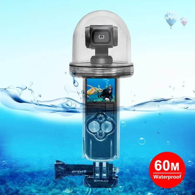 PULUZ 60m水中防水ハウジング ダイビングケースカバー DJI Osmo Pocket用