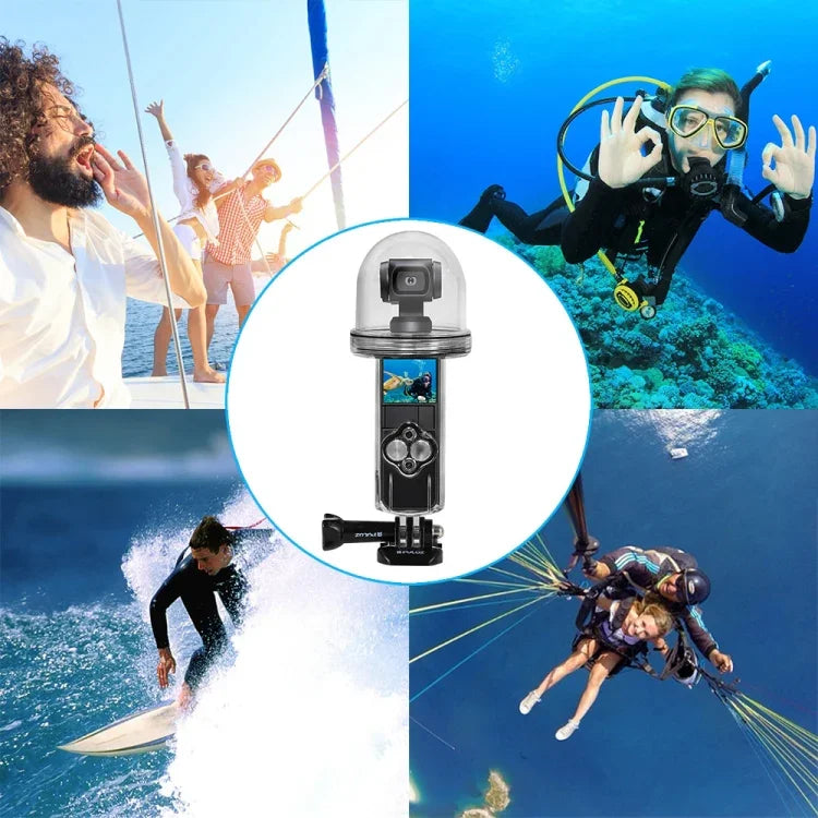 PULUZ 60m水中防水ハウジング ダイビングケースカバー DJI Osmo Pocket用