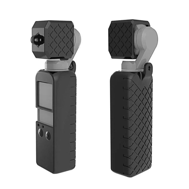 PULUZ 2in1 ダイヤモンドテクスチャー シリコンカバーケースセット DJI OSMO Pocket用、DJI OSMO Pocket用