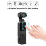 PULUZ 9H 2.5D HD 強化ガラスレンズプロテクター＋スクリーンフィルム DJI OSMO Pocketジンバル用、DJI OSMO Pocket用