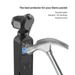 PULUZ 9H 2.5D HD 強化ガラスレンズプロテクター＋スクリーンフィルム DJI OSMO Pocketジンバル用、DJI OSMO Pocket用