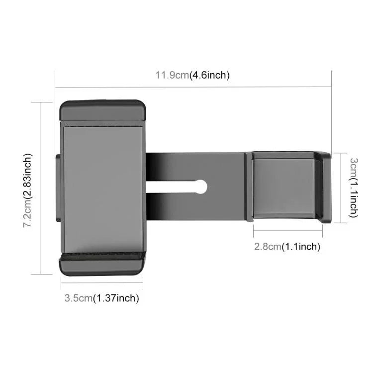 PULUZ DJI OSMO Pocket / Pocket 2用 スマートフォン固定クランプ 1/4インチ ホルダーマウントブラケット、クランプ