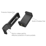 PULUZ DJI OSMO Pocket / Pocket 2用 スマートフォン固定クランプ 1/4インチ ホルダーマウントブラケット、クランプ