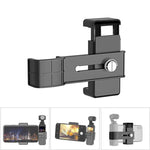 PULUZ DJI OSMO Pocket / Pocket 2用 スマートフォン固定クランプ 1/4インチ ホルダーマウントブラケット、クランプ