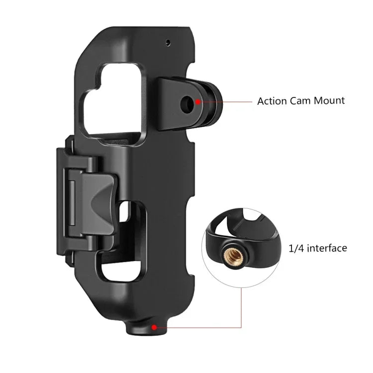 PULUZ DJI OSMO Pocket / Pocket 2用 ハウジングシェル保護カバーブラケットフレーム, DJI OSMO Pocket用