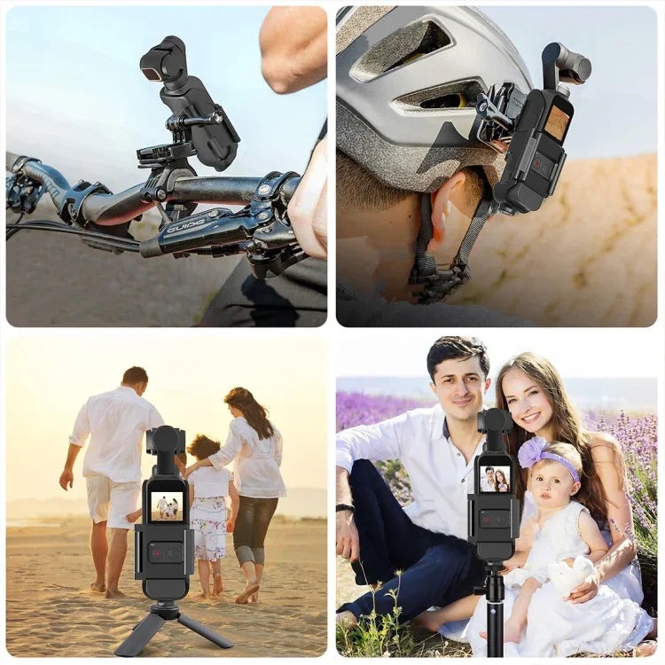 PULUZ DJI OSMO Pocket / Pocket 2用 ハウジングシェル保護カバーブラケットフレーム, DJI OSMO Pocket用