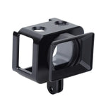 PULUZ アルミ合金保護ケージ + 37mm UVフィルター + レンズサンシェード ネジとドライバー付き Sony RX0 / RX0 II用, Sony RX0 II用