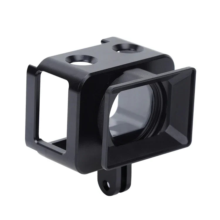 PULUZ アルミ合金保護ケージ + 37mm UVフィルター + レンズサンシェード ネジとドライバー付き Sony RX0 / RX0 II用, Sony RX0 II用
