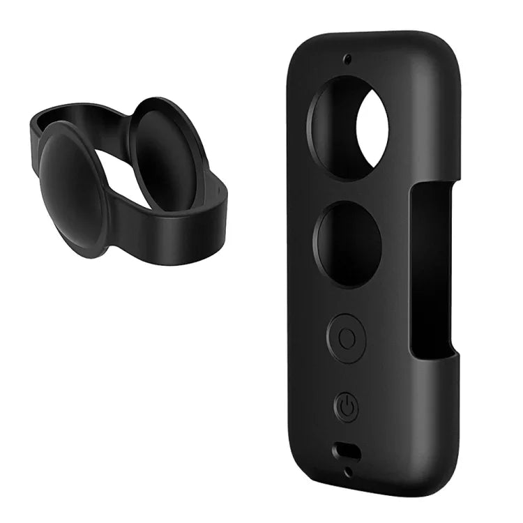 PULUZ シリコン保護ケース レンズカバー付き Insta360 ONE X用, Insta360 ONE X(ブラック)用, Insta360 ONE X(レッド)用
