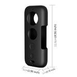 PULUZ シリコン保護ケース レンズカバー付き Insta360 ONE X用, Insta360 ONE X(ブラック)用, Insta360 ONE X(レッド)用
