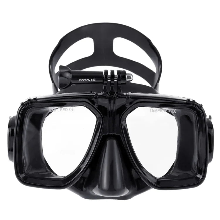 PULUZ ウォータースポーツダイビング機器 ダイビングマスク 水泳ゴーグル GoPro、Insta360、DJIおよびその他アクションカメラ用