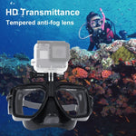 PULUZ ウォータースポーツダイビング機器 ダイビングマスク 水泳ゴーグル GoPro、Insta360、DJIおよびその他アクションカメラ用