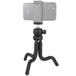 PULUZ ミニオクトパスフレキシブル三脚ホルダー ボールヘッド付き 一眼レフカメラ、GoPro、携帯電話用 サイズ：25cmx4.5cm、25cm三脚