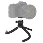 PULUZ ミニオクトパスフレキシブル三脚ホルダー ボールヘッド付き 一眼レフカメラ、GoPro、携帯電話用 サイズ：25cmx4.5cm、25cm三脚