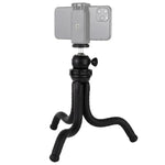 PULUZ ミニオクトパスフレキシブル三脚ホルダー ボールヘッド付き 一眼レフカメラ、GoPro、携帯電話用 サイズ：30cmx5cm、30cm三脚