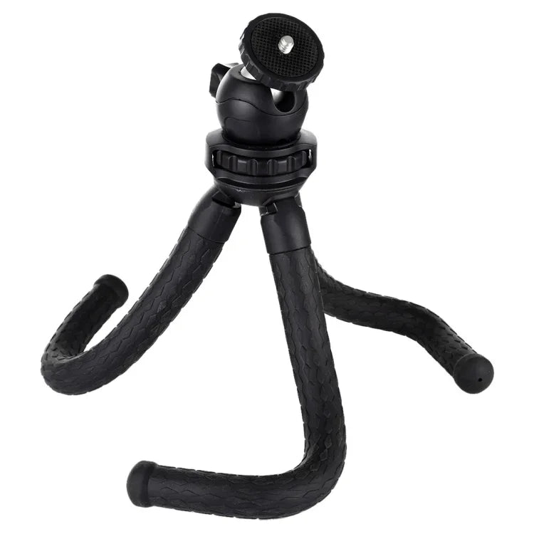 PULUZ ミニオクトパスフレキシブル三脚ホルダー ボールヘッド付き 一眼レフカメラ、GoPro、携帯電話用 サイズ：30cmx5cm、30cm三脚