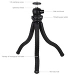 PULUZ ミニオクトパスフレキシブル三脚ホルダー ボールヘッド付き 一眼レフカメラ、GoPro、携帯電話用 サイズ：30cmx5cm、30cm三脚