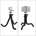 PULUZ ミニオクトパスフレキシブル三脚ホルダー ボールヘッド付き 一眼レフカメラ、GoPro、携帯電話用 サイズ：30cmx5cm、30cm三脚