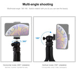 PULUZ ミニオクトパスフレキシブル三脚ホルダー ボールヘッド付き 一眼レフカメラ、GoPro、携帯電話用 サイズ：30cmx5cm、30cm三脚
