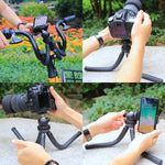 PULUZ ミニオクトパスフレキシブル三脚ホルダー ボールヘッド付き 一眼レフカメラ、GoPro、携帯電話用 サイズ：30cmx5cm、30cm三脚